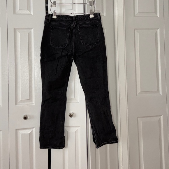 Abercrombie Curve Love Black Skinny High Rise with Slit Hem - Picture 5 of 5